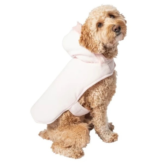 š¶ New Justice Pet Dog Reversible Puffer Jacket, OmbrĆ© Purple Pink - Picture 6 of 8